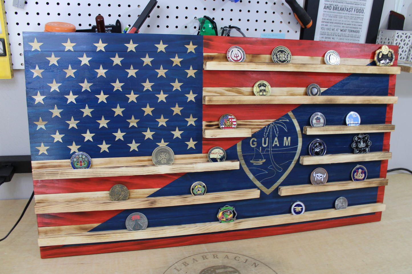 Coin Holder Flag