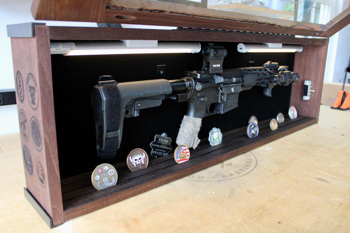 Rifle Shadow Box