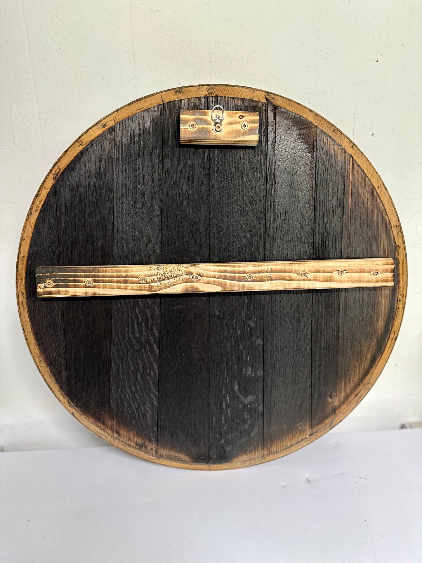 Whiskey Barrel Head