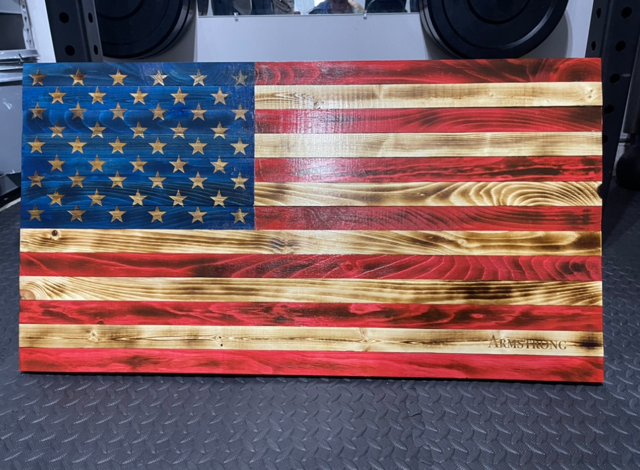 Flag - American - Large – Albarracin Wood Creations